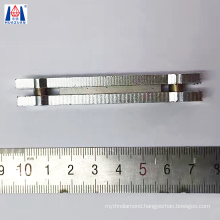 Metal retipping brazed magnet for segment